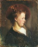 Paul Raud, A Lady in a Red Hat